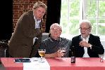 Willem Roggeman, Julien Weverbergh & Walter van den Broeck, foto:  Rikkes Vos